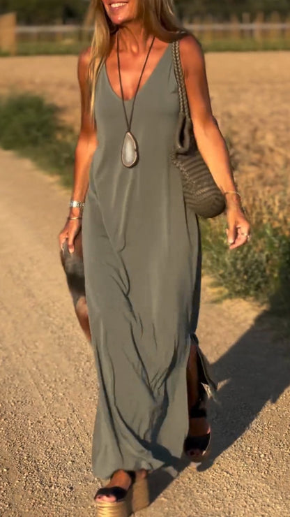 Vestido Feminino Casual Decote em V Brenda - 3