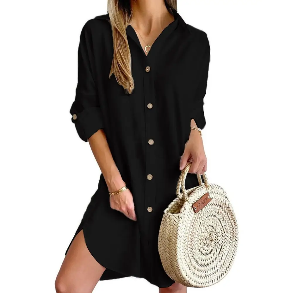 Vestido Feminino de Botão Beatriz