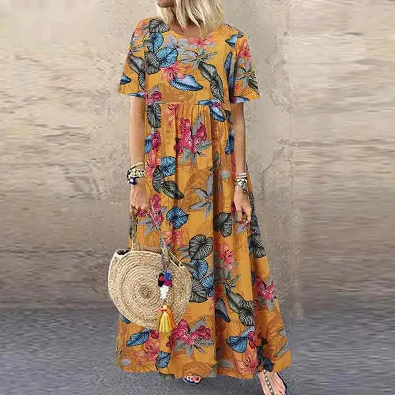 Vestido Feminino Estampado Jussara