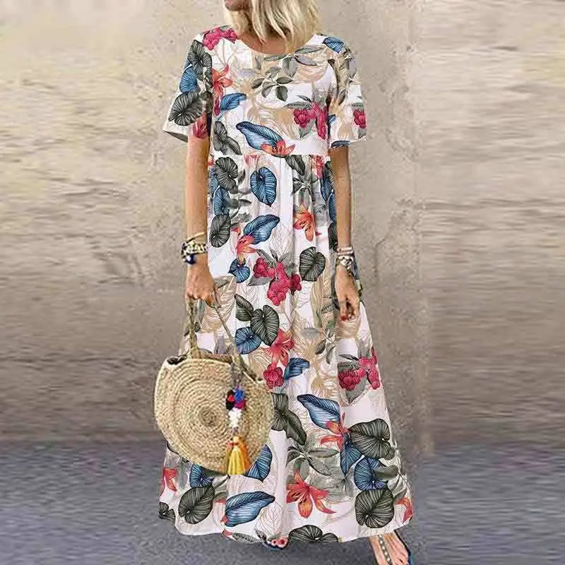 Vestido Feminino Estampado Jussara