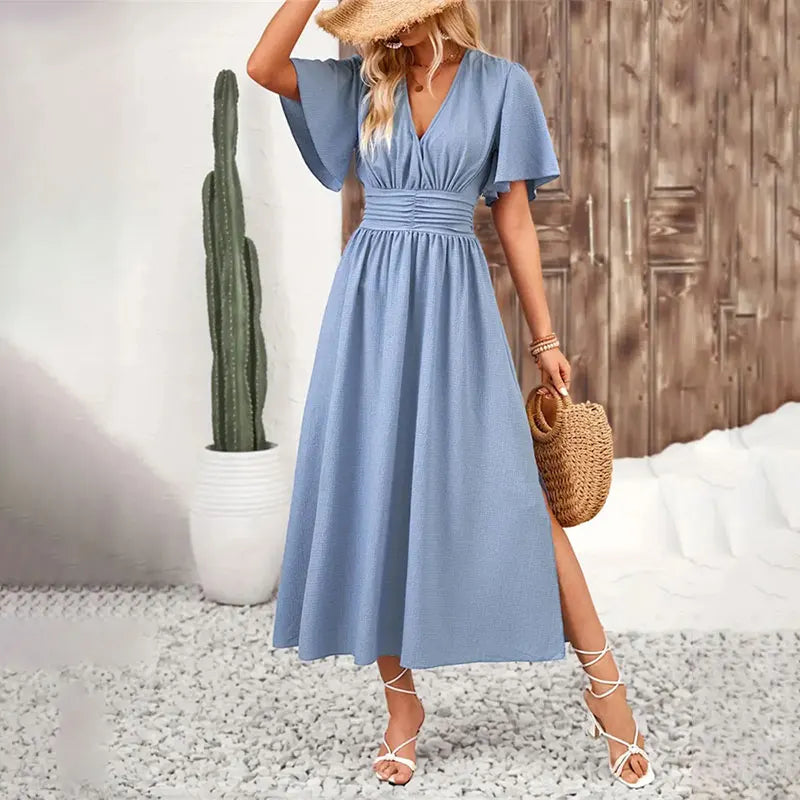 Vestido Fenda Talia