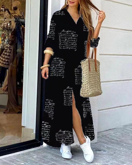 Vestido Manga Longa Alexia