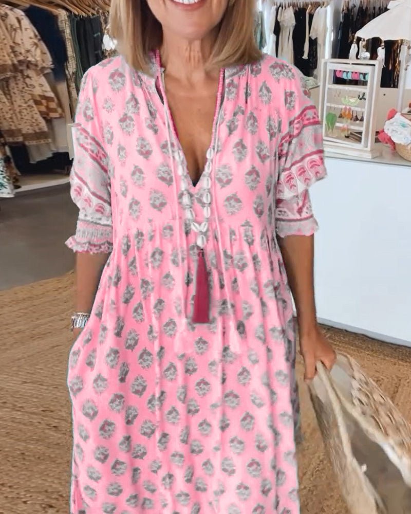 Vestido Manga Mid Karla - 9