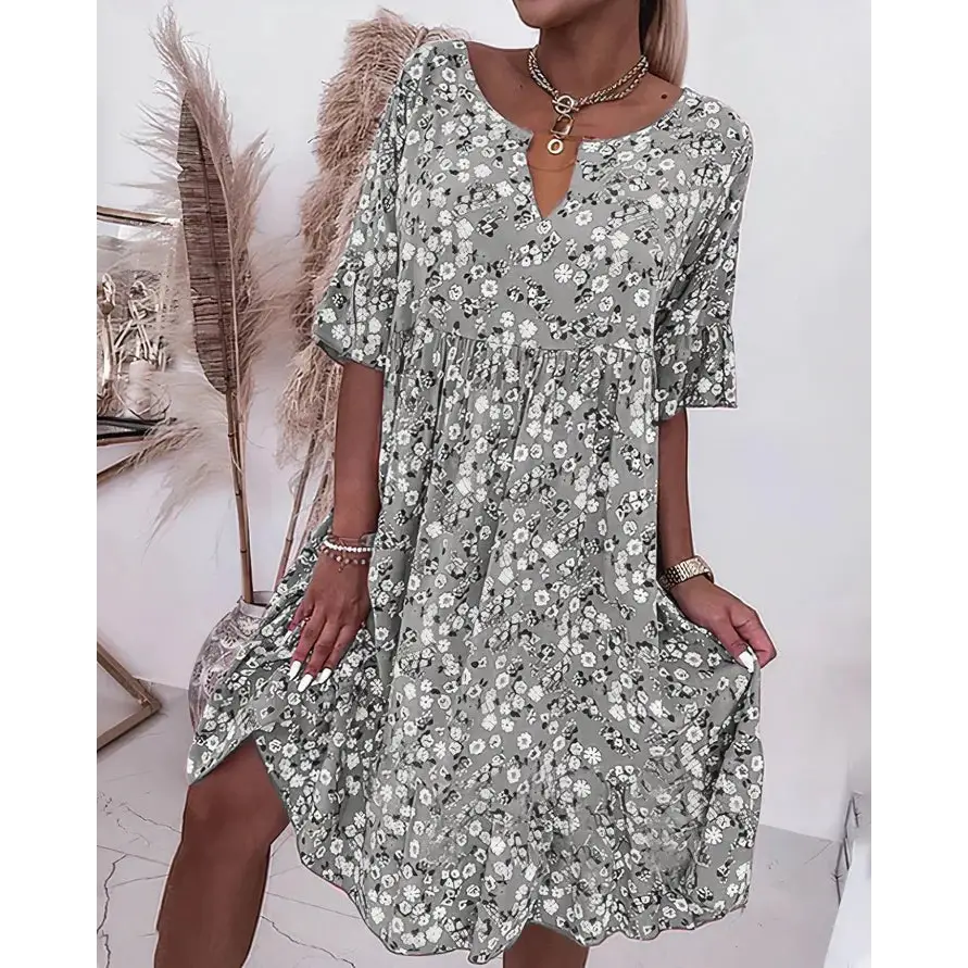 Vestido Feminino Soltinho Estampando Dani