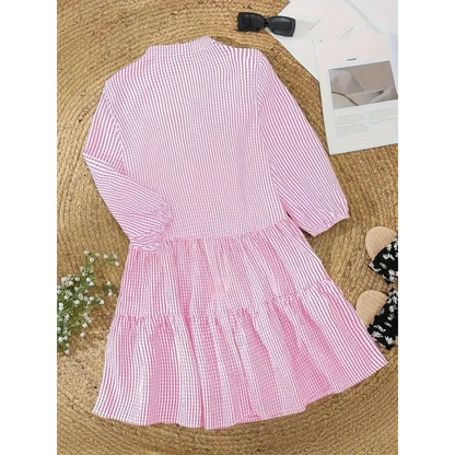 Vestido Feminino Xadrez Lolla