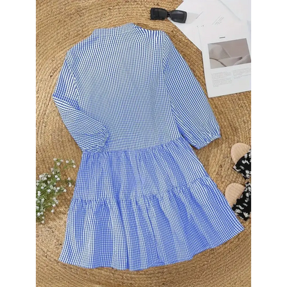 Vestido Feminino Xadrez Lolla