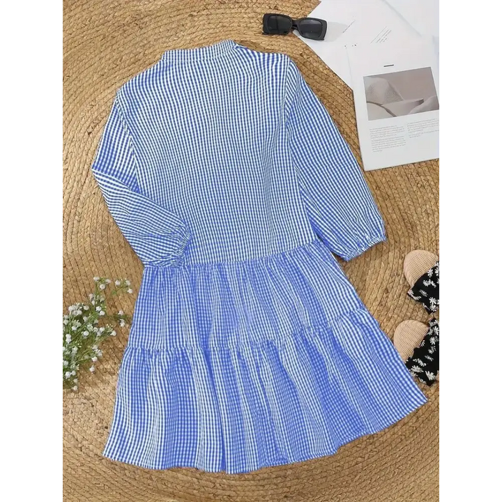 Vestido Feminino Xadrez Lolla