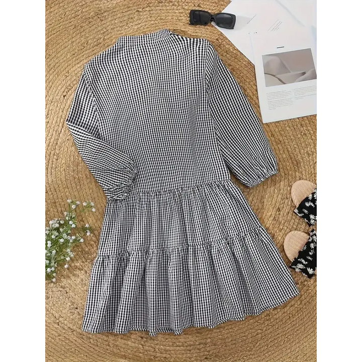 Vestido Feminino Xadrez Lolla