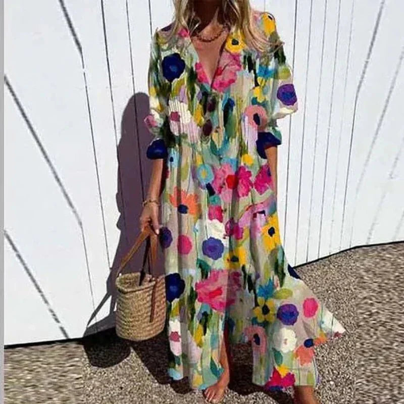 Vestido Florido Feminino Erica
