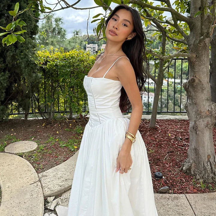 Vestido Longo Corset Alcinha Bela