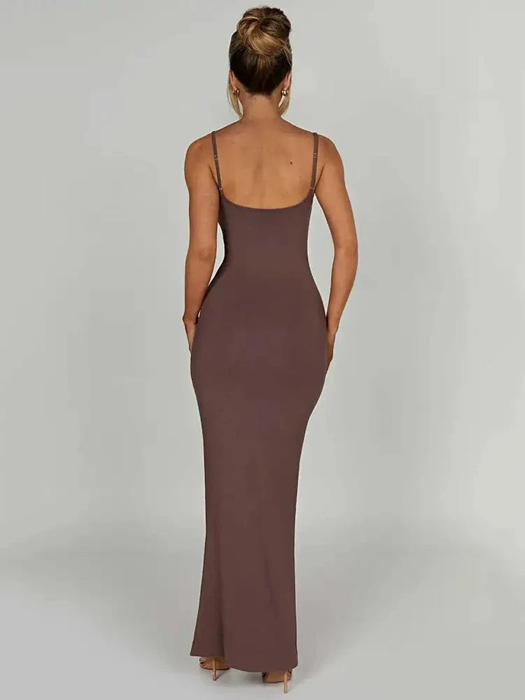 Vestido Longo Justo Alcinha Luna - 2