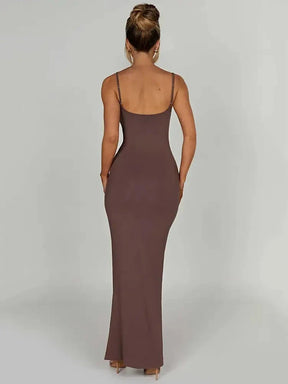 Vestido Longo Justo Alcinha Luna