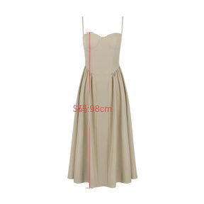 Vestido Midi Corset Alça Nia