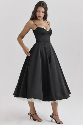 Vestido Midi Corset Zoe