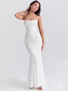 Vestido Sereia Alcinha Costa Trançada Dora